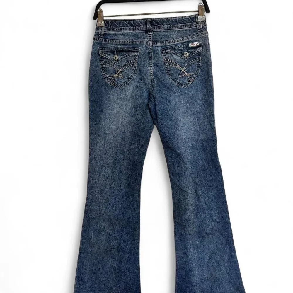 Jordache girl's flare Blue Jeans